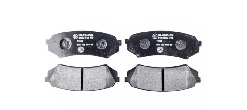 Image of HELLA Brake pad set HELLA 8DB 355 009-391