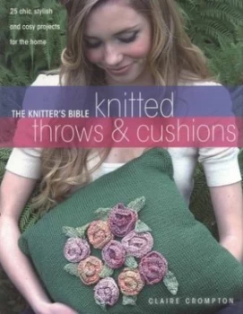 Image of Knitted Throws and Cushions by Claire Crompton Book
