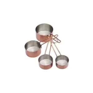 image of Master Class Copper Measuring Cups Set Of 4