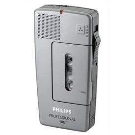 image of Philips Pocket Memo LFH0488 Analogue Dictation Recorder Silver