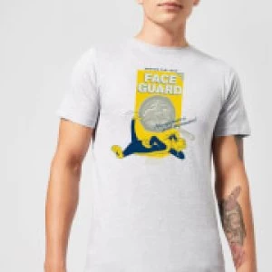 Image of Looney Tunes ACME Face Guard Mens T-Shirt - Grey - 3XL