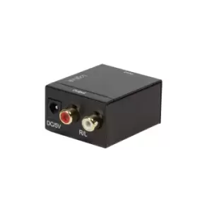 LogiLink CA0100 audio converter Black