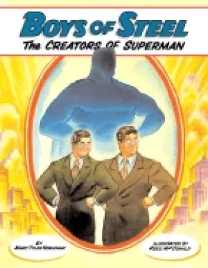 Image of boys of steel the creators of superman