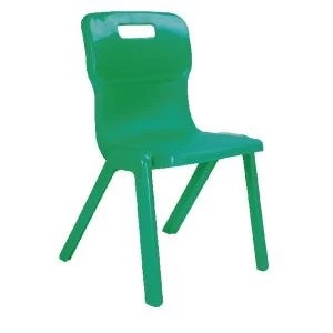 Image of Titan One Piece Chair 430mm Green KF72171
