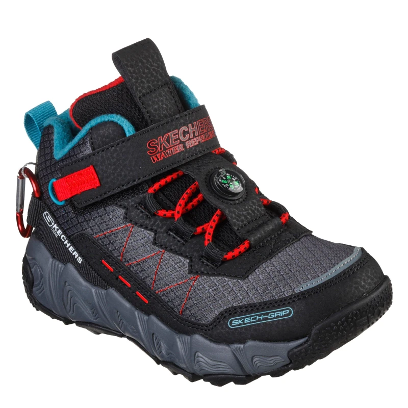 Image of Skechers Velocitrek Black/Red unisex C10 (27.5)