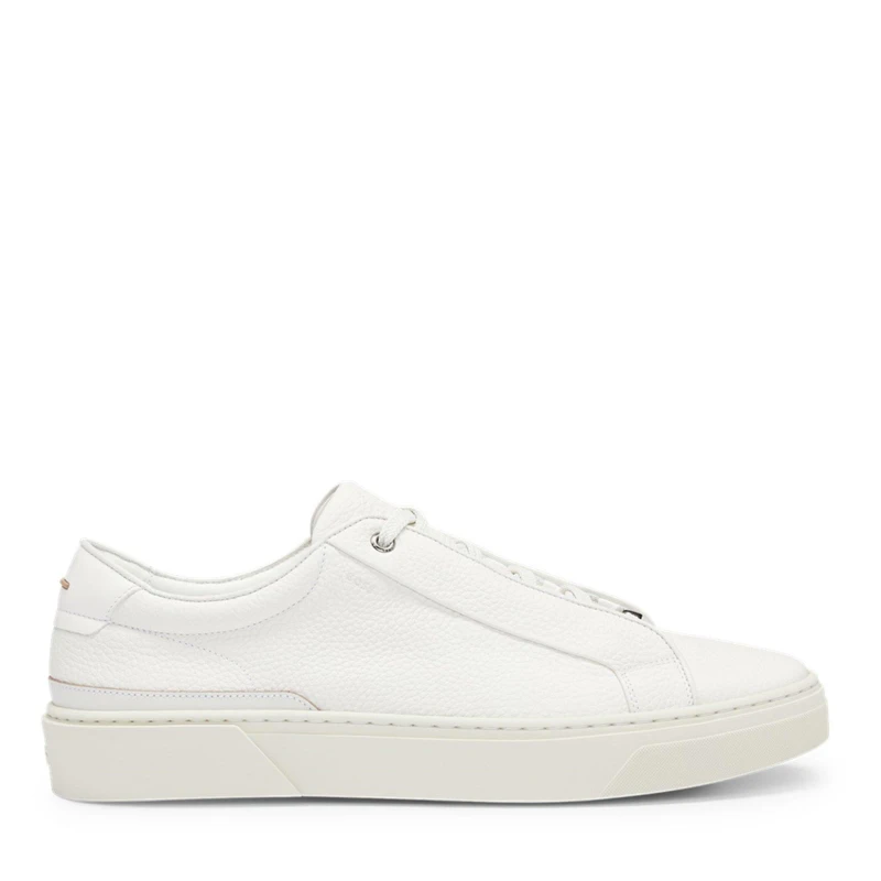 Image of Boss Mens Gary Low-Top Trainers Open White male 6 (40)