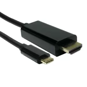 Image of Cables Direct USB C to HDMI 4K @ 60HZ 3m USB Type-C HDMI Type A...