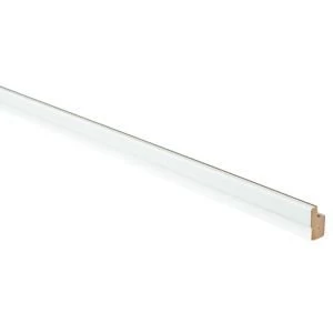 Image of Cooke Lewis High Gloss White Cornice or pelmet L3000mm
