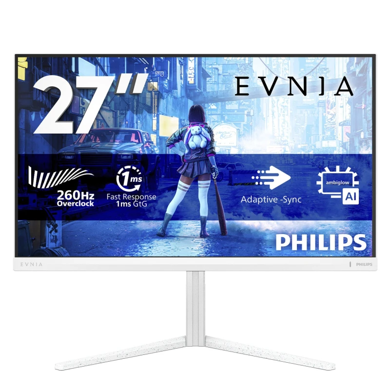 Image of Philips Philips 27M2N5201P/00 computer monitor 68.6cm (27") 1920 x 1080 pixels White 27M2N5201P/00