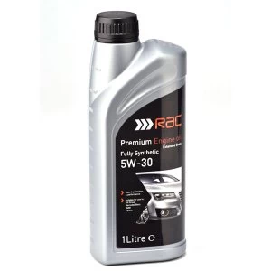 image of RAC 5W-30 Fully Synthetic Premium Engine Oil - 1L