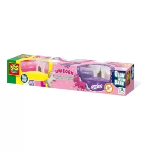Image of SES CREATIVE Childrens Unicorn Dough Set, 4x 90g Pots, 2 Years and Above (00471)