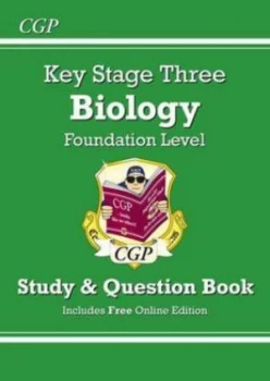Image of Ks3 Biology Study and Question Book with Online Edition - Foundation Hardback