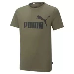 Puma No1 Logo T Shirt - Green