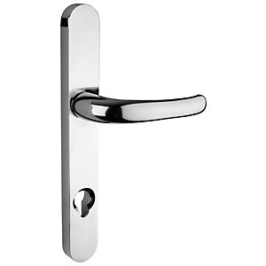 Image of Yale PVCu MK3 Security Door Handle - Polished Chrome