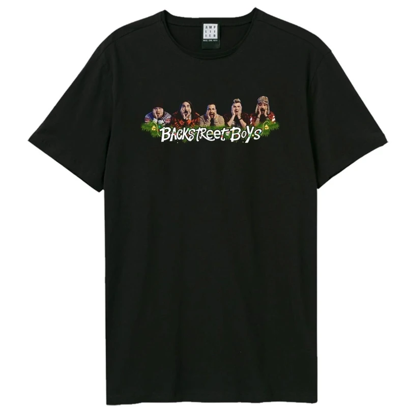 Image of Amplified Amplified Men Wreath Backstreet T-Shirt in Black Size: X-Small Black XS Male 5063852059492