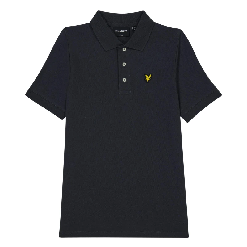 Image of Lyle and Scott Polo Shirt Juniors - Grey Grey One Size