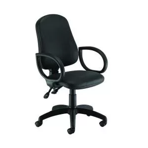 image of First Calypso Operator Chair with Fixed Arms Polyurethane