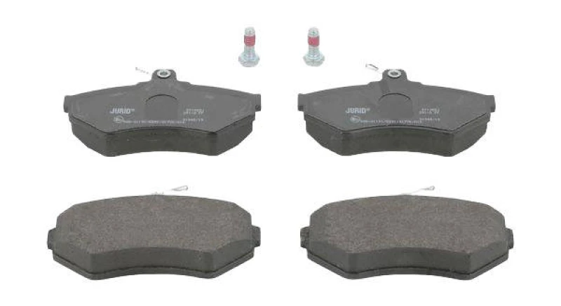 Image of JURID 571955J Brake pad set not prepared for wear warning indicator, with accessories Brake Pad Set,disc brake (402)