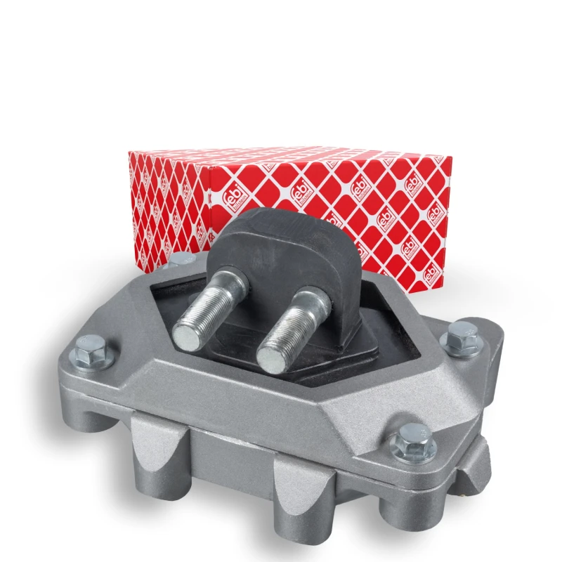 Image of FEBI BILSTEIN 107474 Engine mount Left, Rubber-Metal Mount Engine Mounting (247)