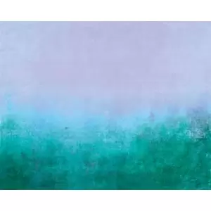 Image of Origin Murals Ombre Gradient Teal Blue Wall Mural - 3.5 x 2.8m