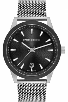 Larsson & Jennings Velo 39mm Watch VEL39-CMSLV-LUME-TS-Q-B-SBB