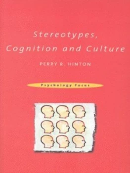 Image of Stereotypes Cognition and Culture by Dr Perry R Hinton Paperback