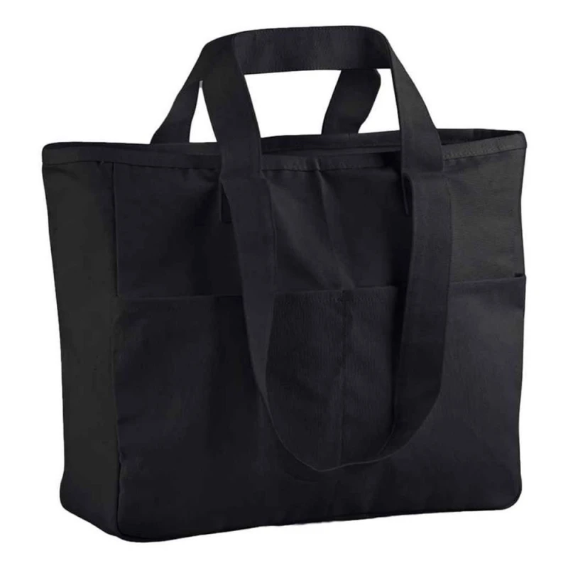 Image of Westford Mill Womens Double Handle 23L Tote Bag in Black Female One Size