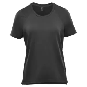 image of Stormtech Womens/Ladies Tundra T-Shirt (L) (Graphite Grey)