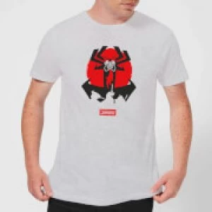 image of Samurai Jack AKU Mens T-Shirt - Grey - 3XL