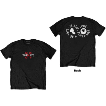 Image of The 1975 - Music For Cars Unisex Large T-Shirt - Black