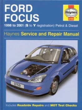Image of Ford Focus Service and Repair Manual by R. M Jex and Pete Gill Hardback