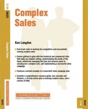 Image of Complex Sales by Ken Langdon Paperback