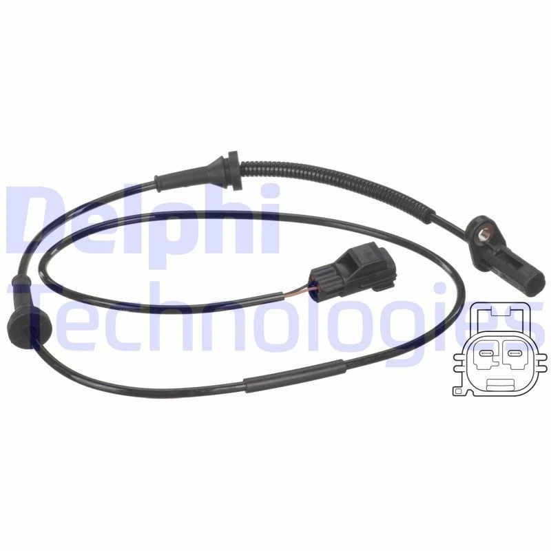 Image of DELPHI ABS sensor DELPHI SS20489
