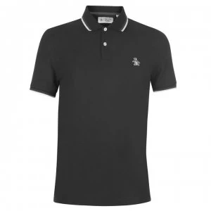 Image of Original Penguin Original Penguin Pete Polo Shirt - Black 010