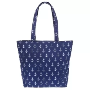 image of Nautical Tote Bag Navy