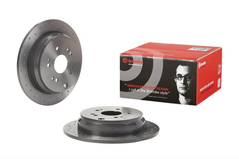 Image of BREMBO Brake disc BREMBO 08.A871.1X