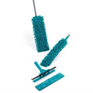 Image of Beldray 7 Piece Duster and Mop Cleaning Set - Turquoise