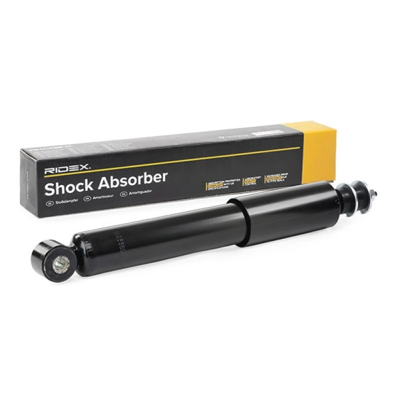 Image of RIDEX 854S0207 Shock absorber Front Axle, Gas Pressure, Twin-Tube, Telescopic Shock Absorber, Top pin Shock Absorber (854)