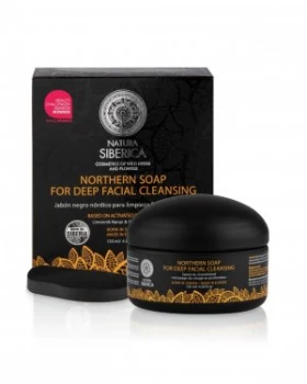 Image of Natura Siberica Charcoal Detox Soap - 120ml