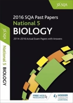 Image of National 5 Biology 2016-17 Sqa Past Papers with Answers by Sqa Book