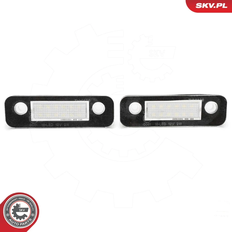 Image of ESEN SKV Number plate light ESEN SKV 72SKV527