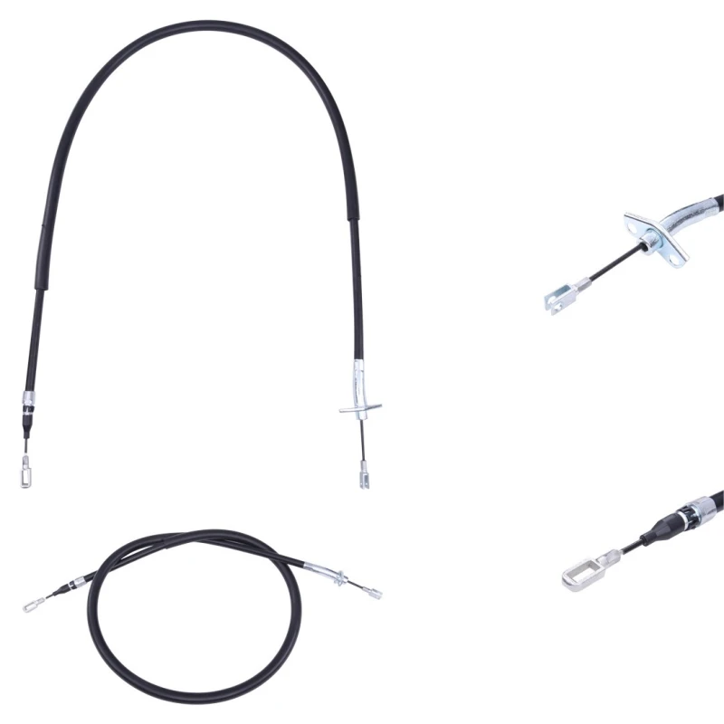 Image of RIDEX 124C1709 Brake Cable Right, 1545/1363mm Cable,parking brake (124)