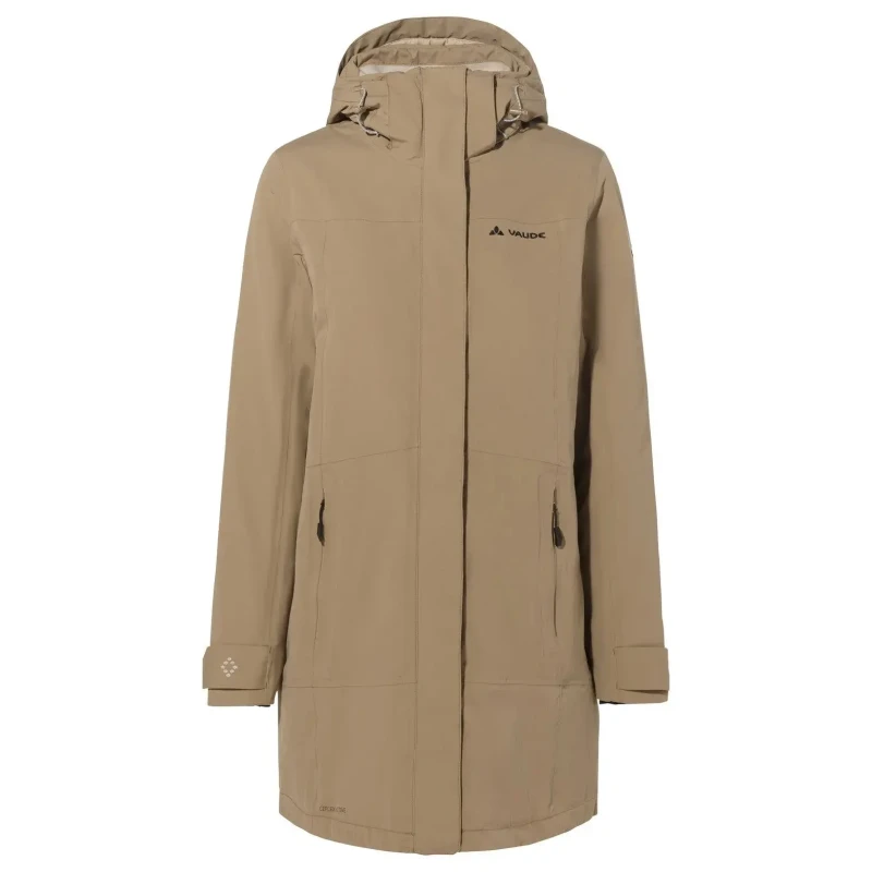 Image of Womens parka VAUDE Skomer Wool II Marron Female 38
