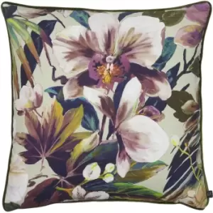 Image of Moorea Floral Cushion Jewel