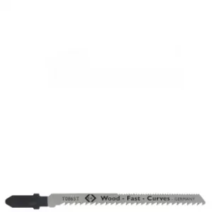 Image of CK Tools T0865T Jigsaw Blades For Wood Card Of 5
