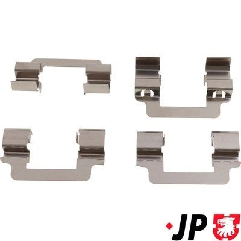 Image of JP GROUP Brake pad fitting kit JP GROUP 1264005110