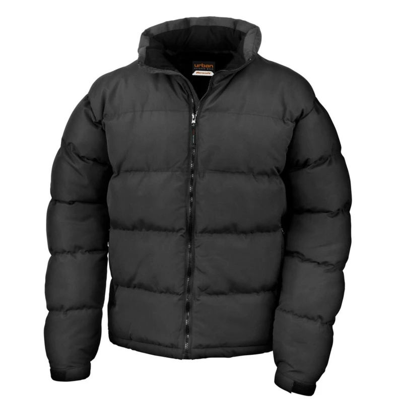 Image of Result Result Men Jacket in Black Size: Small Black S Male 5063527609106