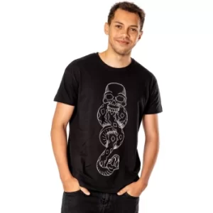 Image of Dark Mark Harry Potter Unisex T-Shirt Ex Ex Large