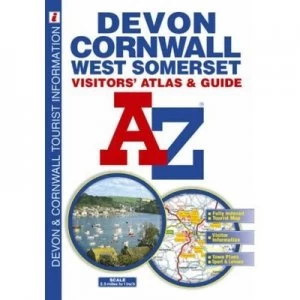 Image of Devon Cornwall and West Somerset Visitors Atlas Paperback