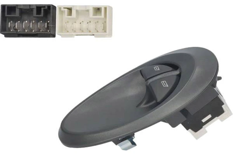 Image of Alfa e-Parts AF00480 Switch, window winder Driver side Brass Switch,window winder (1761)